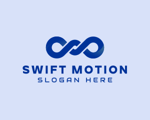 Motion - Loop Motion Fintech logo design