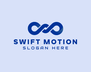 Loop Motion Fintech logo design