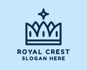 Majestic - Royal Jewel Crown logo design