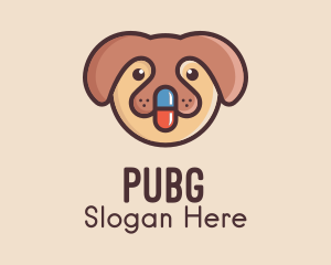 Pet - Puppy Dog Pill logo design