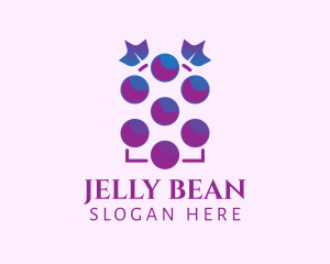 Jelly - Grape Fruit Vineyard logo design
