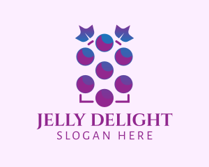 Jelly - Grape Fruit Vineyard logo design