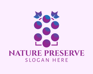 Preserve - Grape Fruit Vineyard logo design