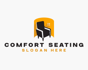 Chair Interior Decoration logo design