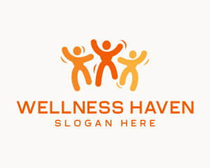 Welfare - Human Family Charity logo design