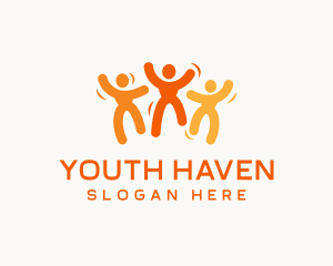 Youth - Human Family Charity logo design
