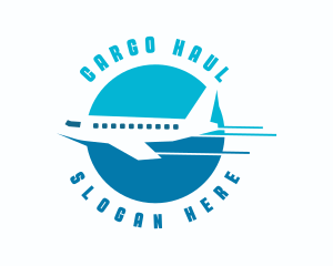 Express Airplane Travel logo design