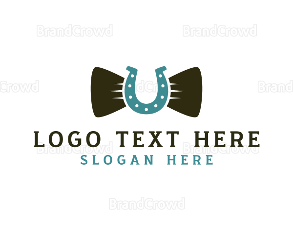 Horseshoe Bow Tie Logo