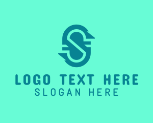 Website - Software Technology Letter S logo design