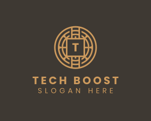 Tech Digital Crypto logo design