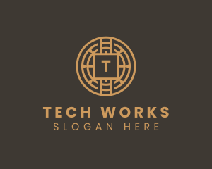 Tech Digital Crypto logo design