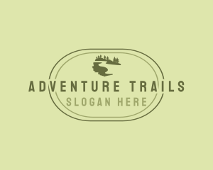 Mountain Camping Trail logo design