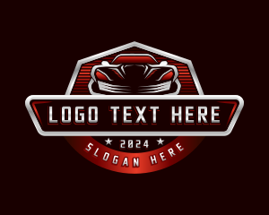 Mechanic - Sedan Car Automotive Garage logo design