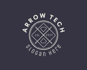 Hunting Arrow Jewelry Boutique logo design