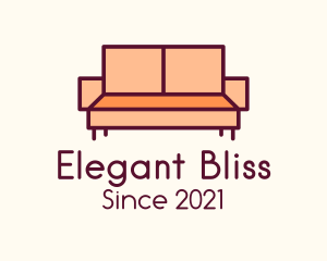 Furnishing - Orange Couch Furniture logo design