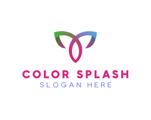 Leaf Feminine Spa App logo design