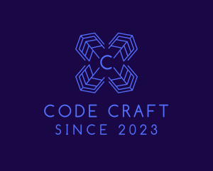 Encoding - Cyber Tech Network logo design