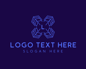 Abstract - Cyber Tech Digital logo design