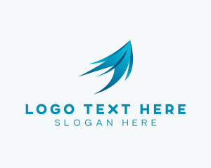 Aviation Logistics Plane logo design
