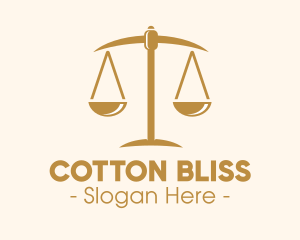 Attorney Lawyer Justice Scales logo design