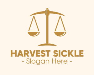 Attorney Lawyer Justice Scales logo design