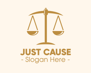 Justice - Attorney Lawyer Justice Scales logo design