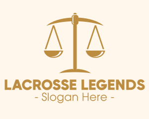 Attorney Lawyer Justice Scales logo design