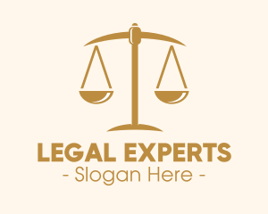 Lawyer - Attorney Lawyer Justice Scales logo design