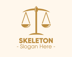 Lawyer - Attorney Lawyer Justice Scales logo design