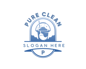 Home Cleaning Sanitation logo design