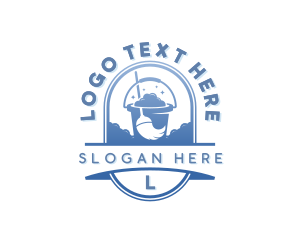 Cleaning - Home Cleaning Sanitation logo design