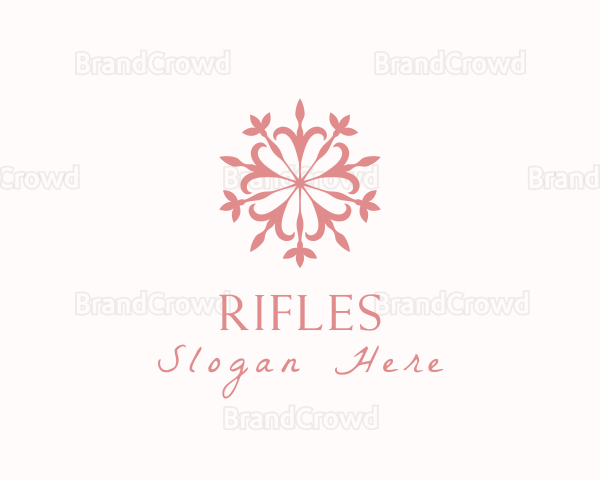 Elegant Floral Mandala Logo