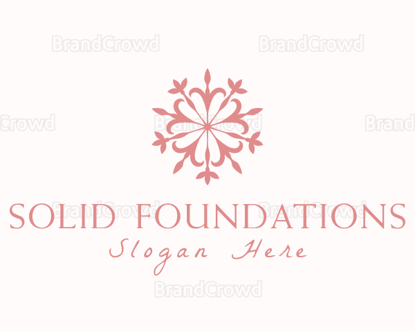 Elegant Floral Mandala Logo