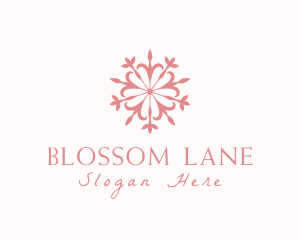 Elegant Floral Mandala logo design