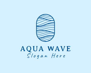 Professional Oval Waves logo design