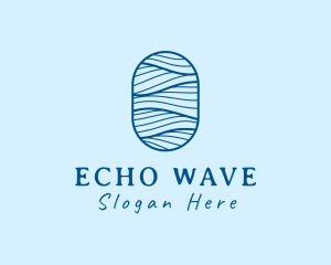 Professional Oval Waves logo design