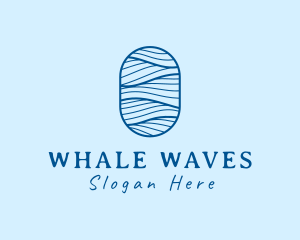 Professional Oval Waves logo design