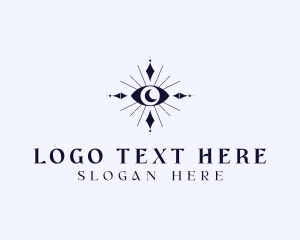 Celestial Boho Eye Logo