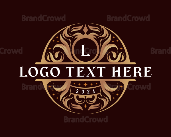 Decorative Elegant Ornament Logo