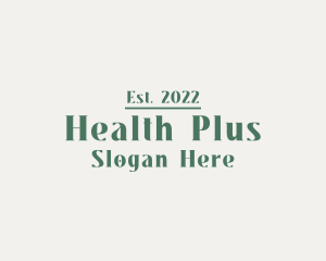 Organic Natural Health  logo design