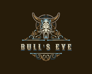 Bull Horn Ranch logo design