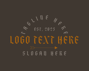 Old Gothic Lifestyle Logo