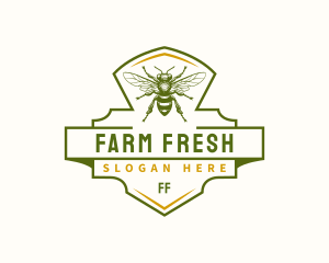 Honey Bee Farm logo design