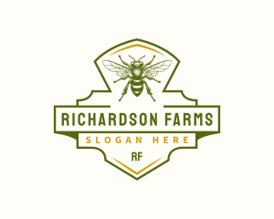 Honey Bee Farm logo design