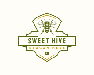 Honey Bee Farm logo design