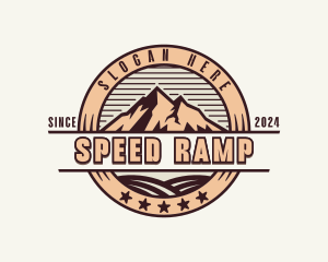 Peak Summit Mountain Logo