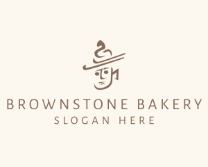 Brown Agricultural Farmer logo design