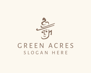 Agricultural - Brown Agricultural Farmer logo design