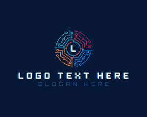 Ai - Digital Technology Programming logo design