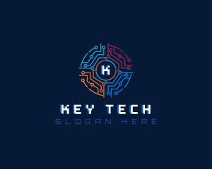 Digital Technology Programming logo design